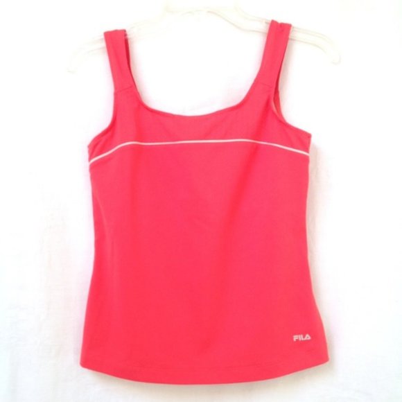 FILA Sports Tank Top Non Padded Built in Bra S - Picture 5 of 7